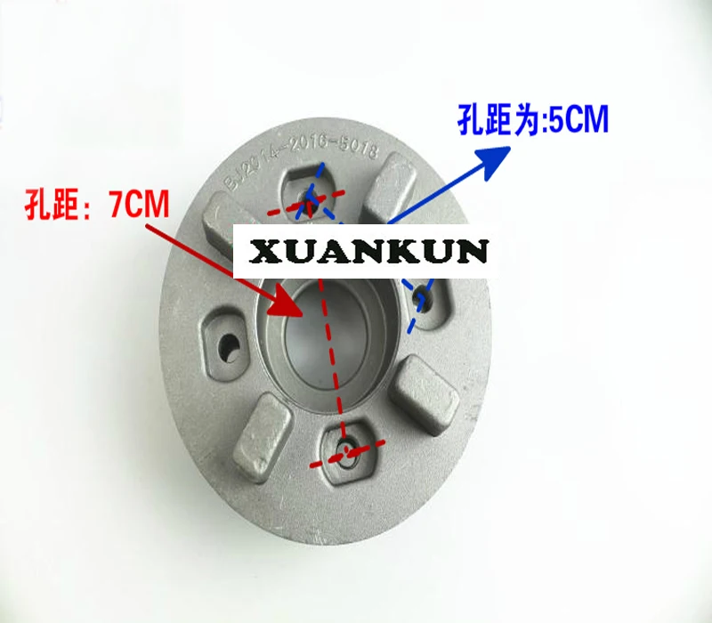 XUANKUN ЗАПЧАСТИ ДЛЯ МОТОЦИКЛОВ DY100 буферный блок заднего давления пластина сиденье Тормозная цепочка на клапане дисковое сиденье