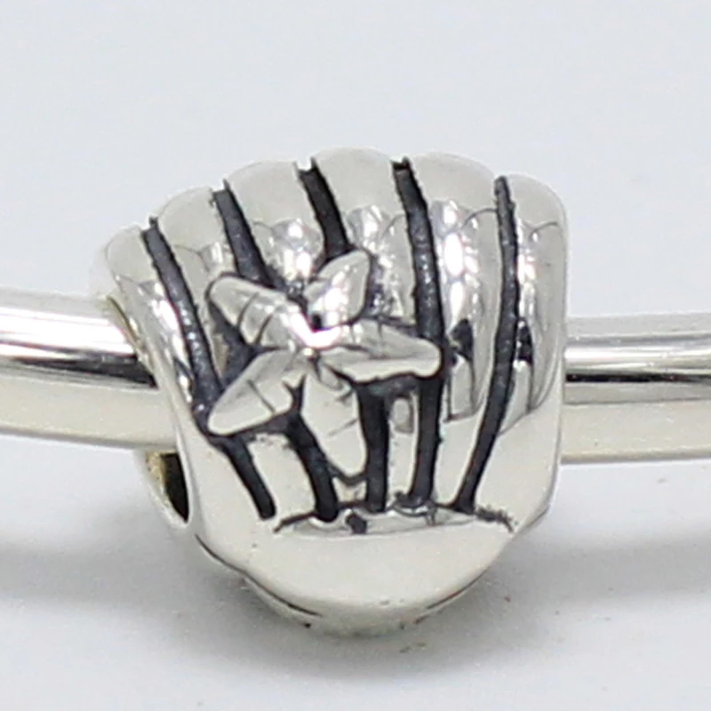 

ROCKART Standard 925 Sterling Silver Seashell Charms Fit Original Brand Bracelets & Bangles DIY Beads Fashion Jewelry