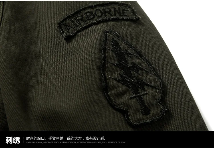 Cotton Military Jacket Men 2019 Autumn Soldier MA-1 Style Army Jackets Male Brand Slothing Mens Bomber Jackets Plus Size M-6XL
