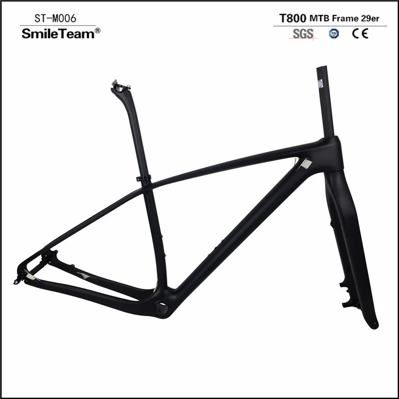 Spcycle 29er/27.5er Full Carbon Mountain Bike Frames, 650B 29er Carbon Fiber MTB Bicycle Frame 