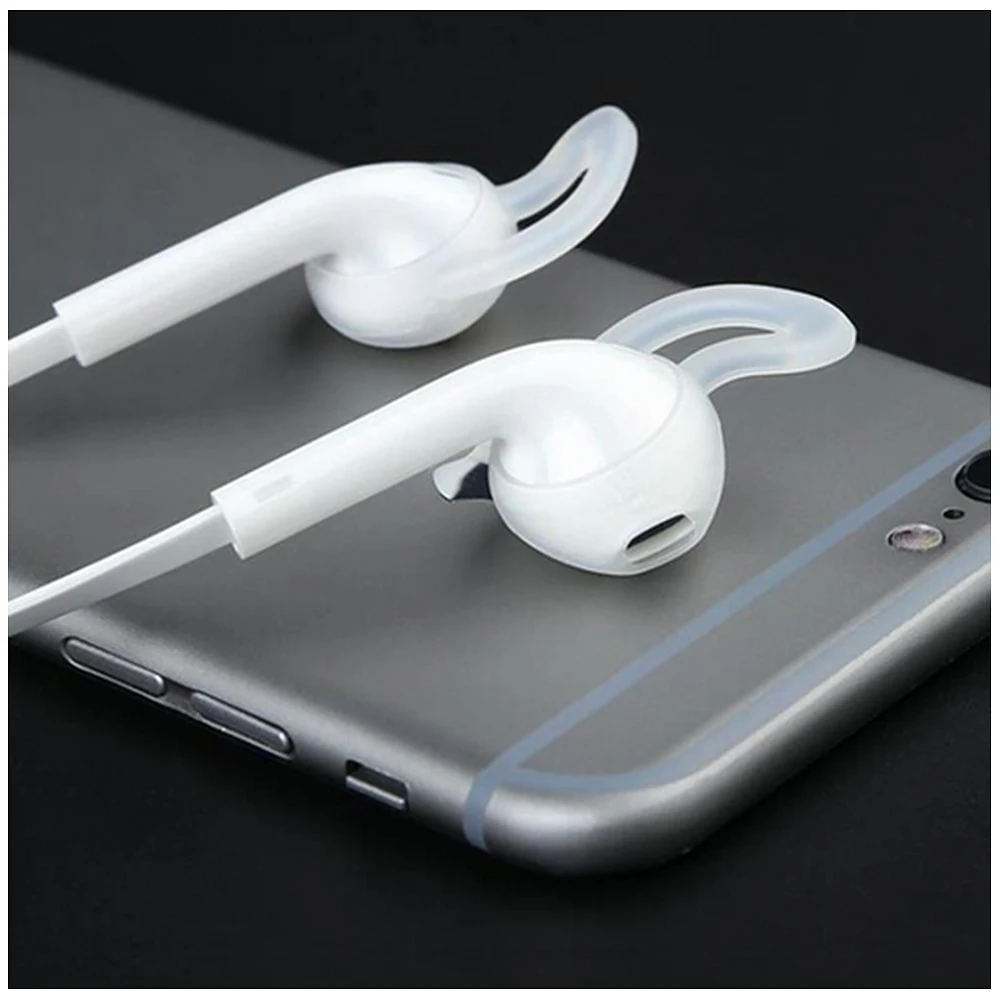 2 шт/Пара амбушюры для Airpods беспроводные Bluetooth Iphone 7 plus наушники силиконовые