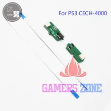 Кнопка извлечения питания доска ленточный кабель для Playstation 3 PS3 Super Slim CECH-4000 4001 Swicth ON OFF PCB доска