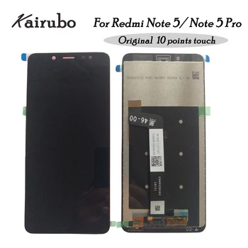 

5Pcs/lot For Xiaomi Redmi Note 5 Pro LCD Display Digitizer 10 Touch Screen Redmi Note 5 China LCD Replacement Repair Parts