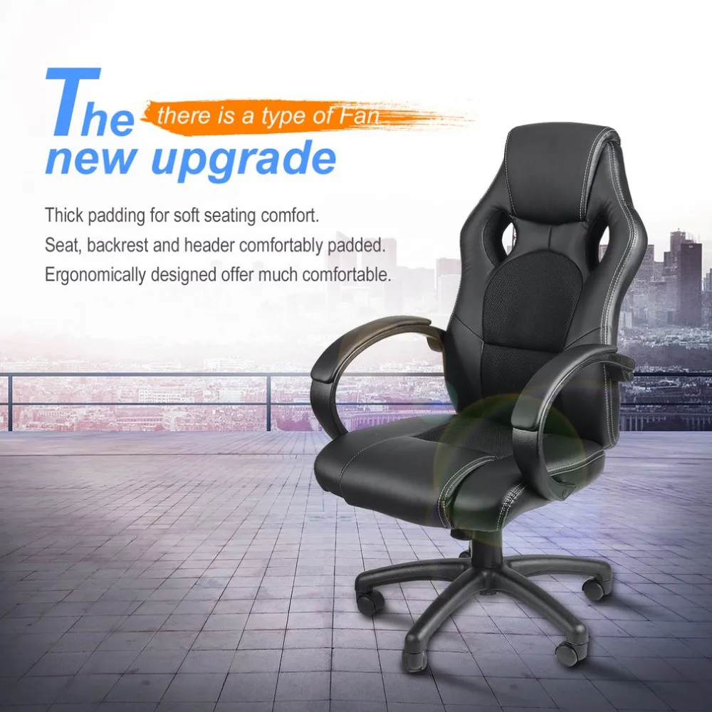 

High Back Executive Office Chair Racing Car Style Gaming Chair Ergonomic Racing Car Seat Armchair Reclining Office Chair