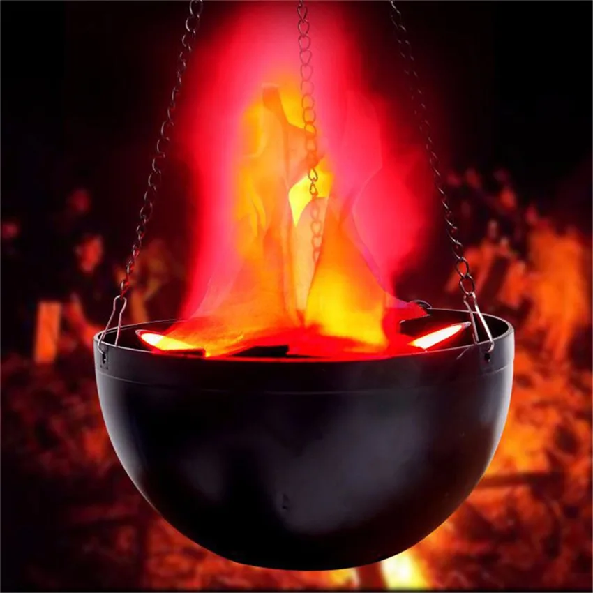 2019 Creative LED Flame Fire Light Effect Simulated Nature Brazier Lamp wedding party Decor #wqy516 | Дом и сад