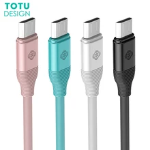 TOTU Micro USB Cable For Samsung 2M Fast Charging Data Sync Microusb Charger Cable For Huawei Xiaomi Android Mobile Phone Cables