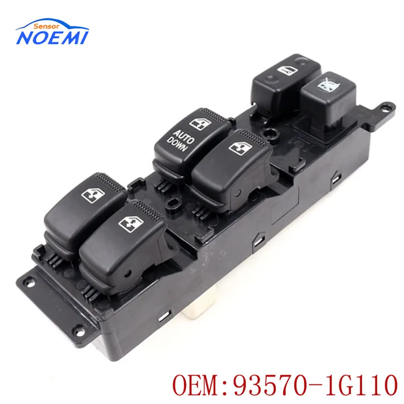 

YAOPEI New 93570-1G110 14pins Front Left Power Window Master Switch For KIA RiO RiO Hybrid 2006-2010 935701G110 93570 1G110