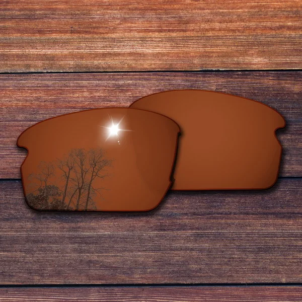 Earth Brown OOWLIT поляризованные Сменные линзы для солнцезащитных очков-оправа для солнцезащитных очков типа оправа типа оакли-Flak 2,0 OO9295 - Цвет линз: Earth Brown