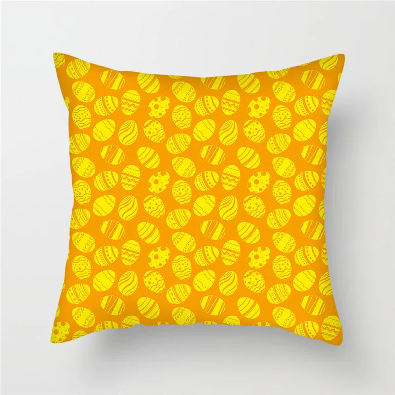 Fuwatacchi чехол для подушки с банановым узором, желтый геометрический чехол для подушки для домашнего стула, дивана, декоративные подушки
