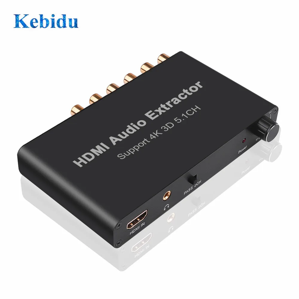 Аудиоэкстрактор 5 1ch HDMI декодирование коаксиальный к RCA AC3/DST 1 усилителю