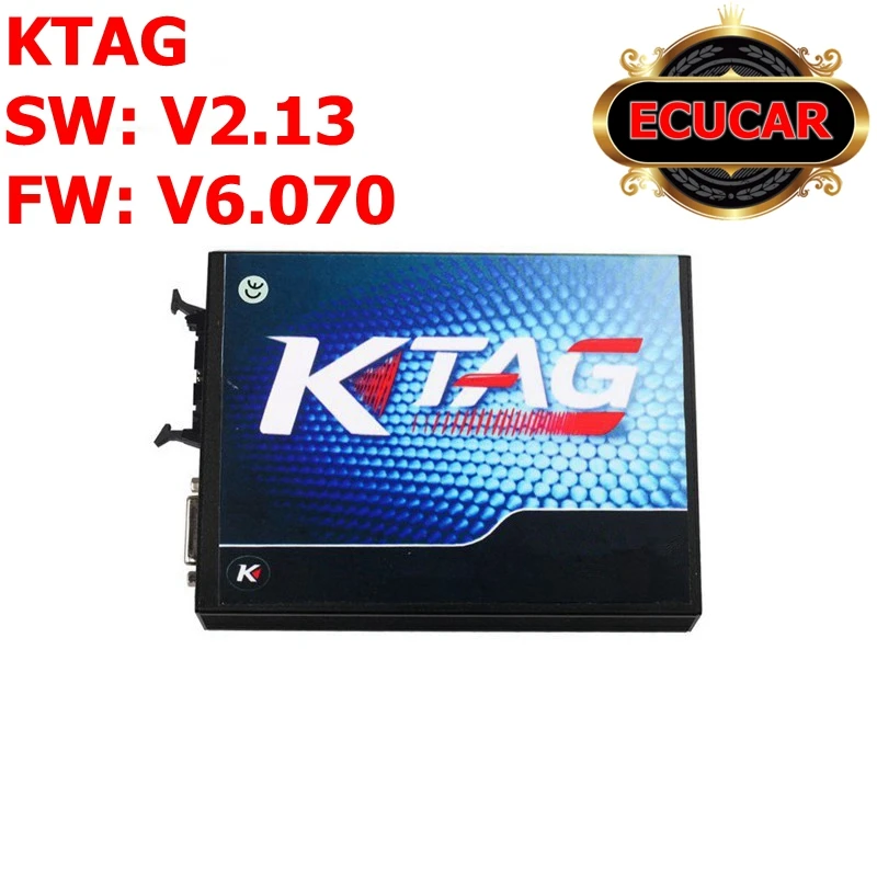 

KTAG SW V2.13 Firmware V6.070 ECU Programmer Tool K-TAG Master Version KTAG 2.13 Unlimited Token