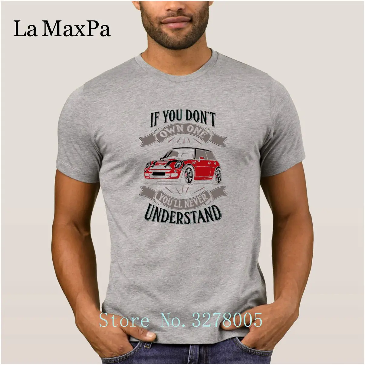 Бренд La Maxpa модная футболка для мужчин s Mini Cooper Owner обычная футболка для мужчин весна осень большие размеры мужские футболки