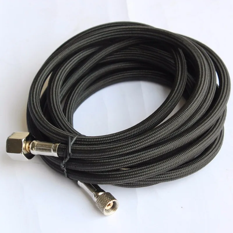 OPHIR 3 м 1/"& 1/8" USB кабель с нейлоновой оплеткой Аэрограф Воздушный шланг Airhose для всех Ивата и richpen Airbrushes_AC037