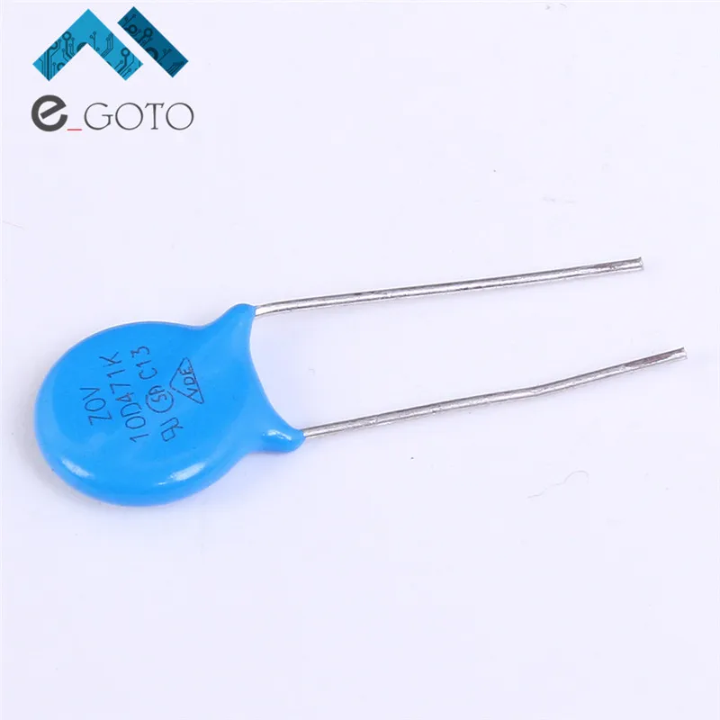 20pcs 10D471K Piezoresistor Varistor 10D 471K 470V 10% Accuracy ...
