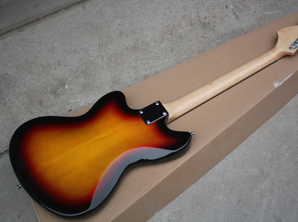 JA гитара Табак Sunburst тело электрогитара с красной черепаховой оболочкой Pickguard