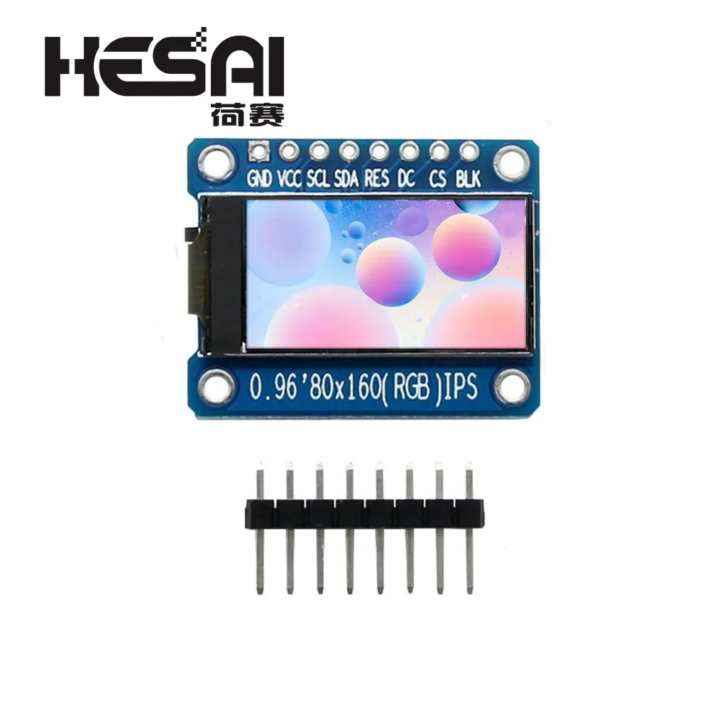 Ips 0,96 дюймов 7P SPI HD 65K полноцветный ЖК-модуль ST7735 Привод IC 80*160(не OLED