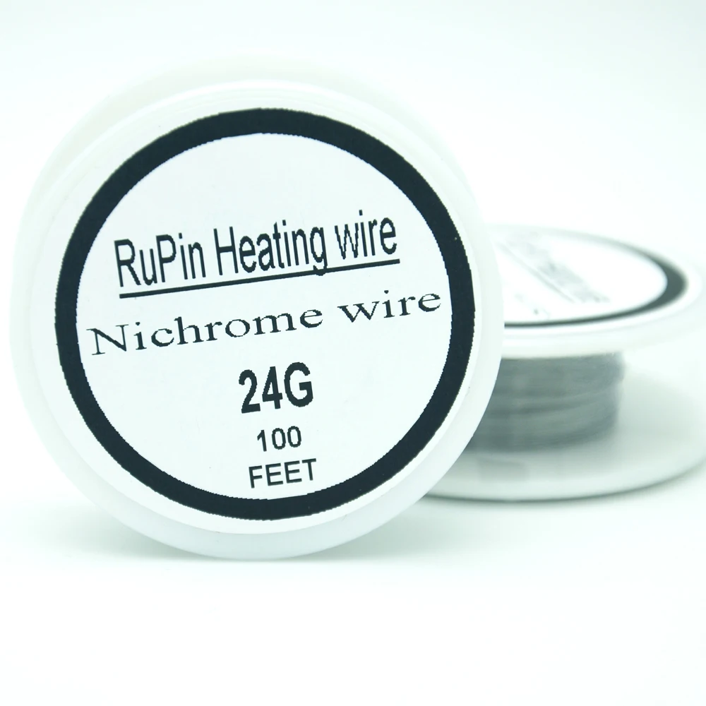 RuPin Heating Wrie Nichrome wire 24 Gauge 100 FT 0...
