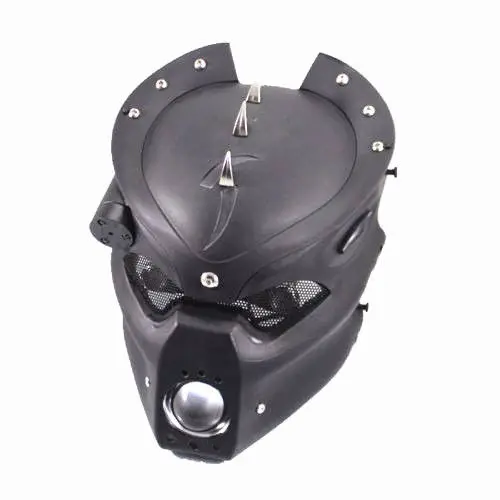 Led Rage Pig 28-43 мм вилка трубы фары для Harley Honda Kawasaki Suzuki Yamaha ATV Cruiser Chopper на заказ Ktm - Цвет: Black