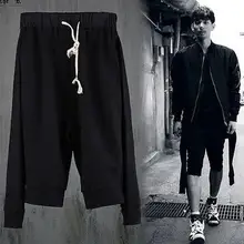 27-44 Новинка мужская одежда мода GD dj стилист волос личности капри брюки танец плюс размер певица костюмы