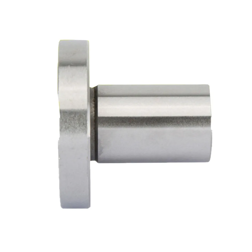 1PCS 6mm/8mm/10mm/12mm/13mm/16mm LMF6UU/LMF8UU/LMF10UU/LMF12UU/LMF13UU/LMF16UU Round Flange Coupling Linear Motion Bearing Rod