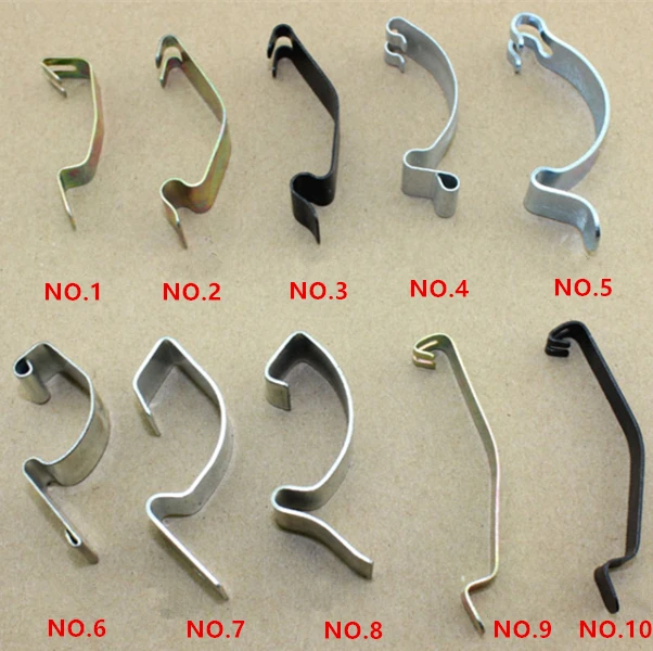 HARBLL 2PCS Car Fixed Spring Metal Fasteners Set For All Auto Air