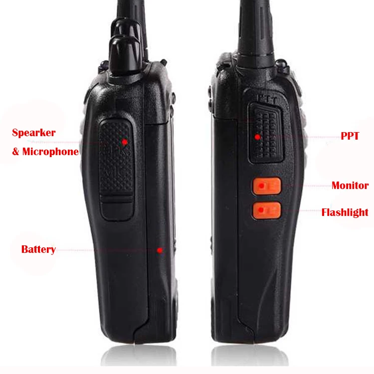 Оригинальная рация PPT Bao feng BF 888S 5 Вт Pofung Police Equipment с удобной Uhf мобильное радио 888