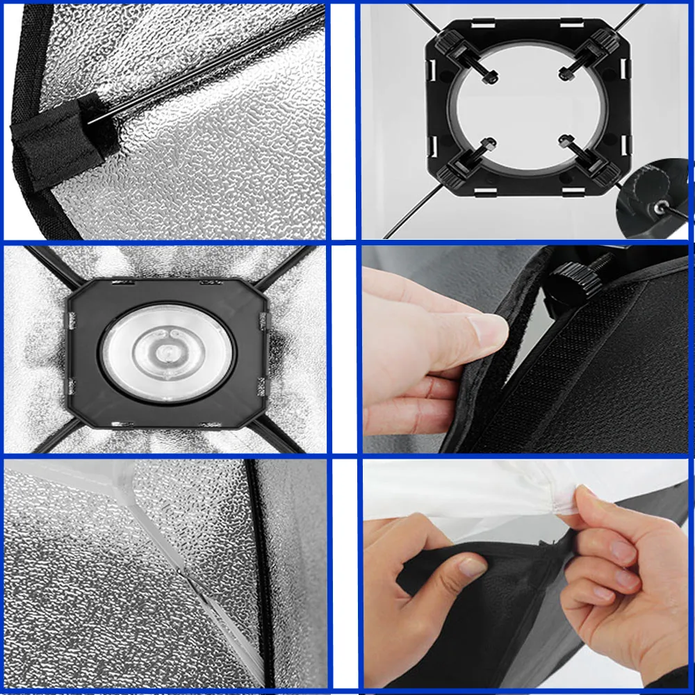 Universal Mount Octagonal SoftBox 80cm (6)
