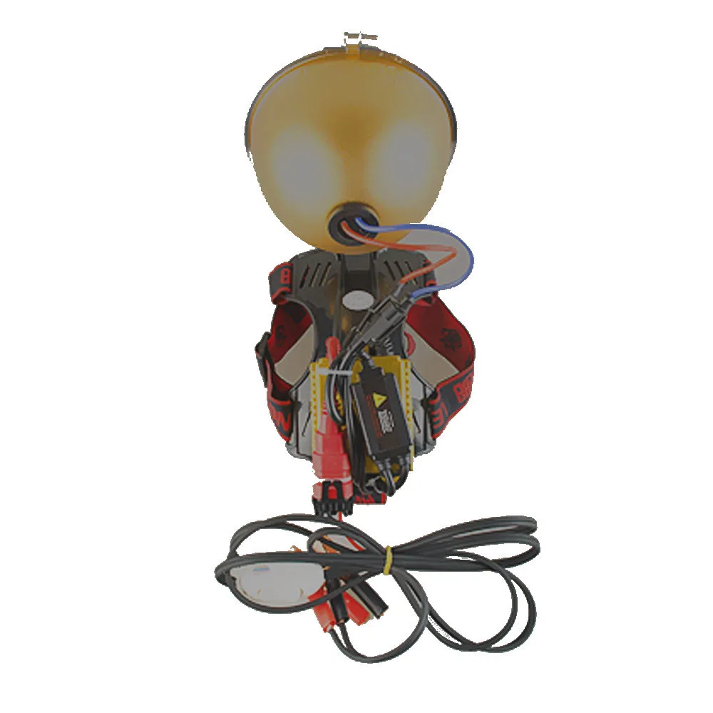 US $51.13 Bright camping 12V 35W HID headlamp 55W fishing lamp head lamp 75W headlight 100W hunting searchlight head light xenon headlamps