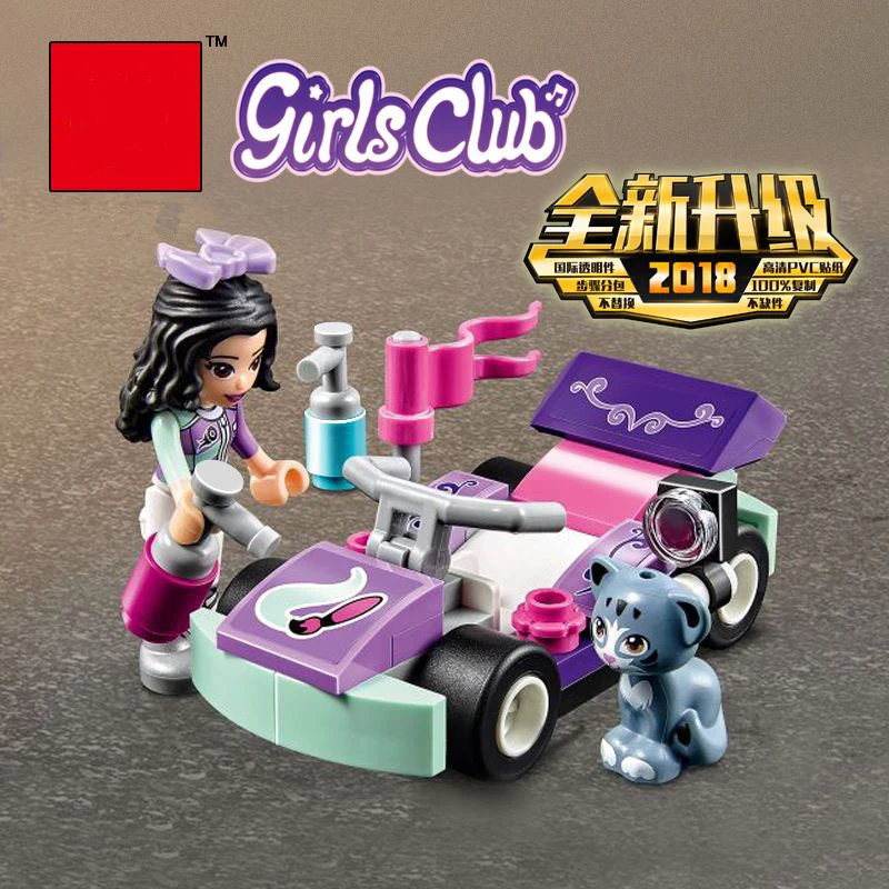 New 462pcs Girl Princess Friends Creative Shop Set Compatible Legoing Friends Building Block Brick For Girl Toys Christmas