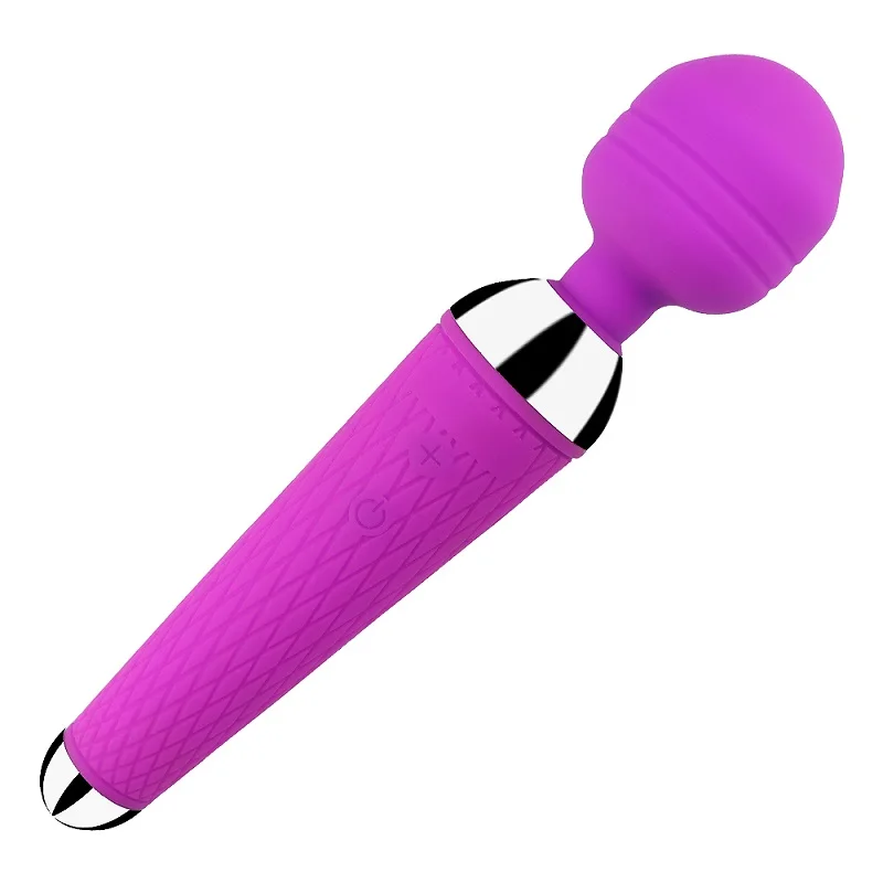 Powerful Oral Clit Vibrators for Women USB Charging AV Magic Wand Vibrator Massager Adult Sex Toys for Woman Masturbator