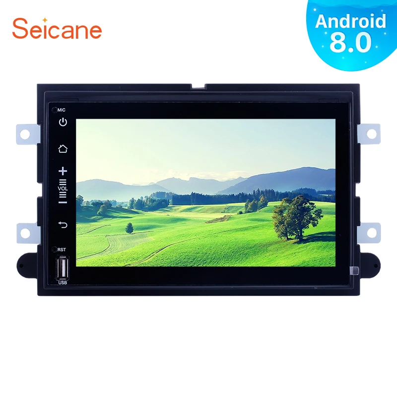 

Seicane 2Din Android 8.0 7" Car Radio For Ford Mustang 2005 2006 2007 2008 2009 GPS Auto Stereo Multimedia Player 4GB RAM