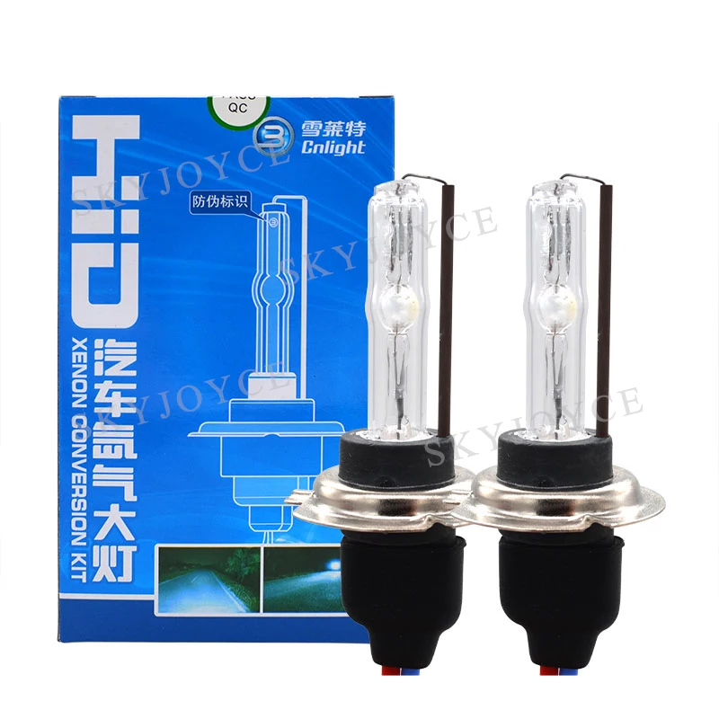 SKYJOYCE 35 Вт 45 Вт HID лампа оригинальная Cnlight HID шариковая лампа для автомобиля HID комплект фар H1 H7 H11 9005 4300 К 6000 К 45 Вт лампочка Cnlight