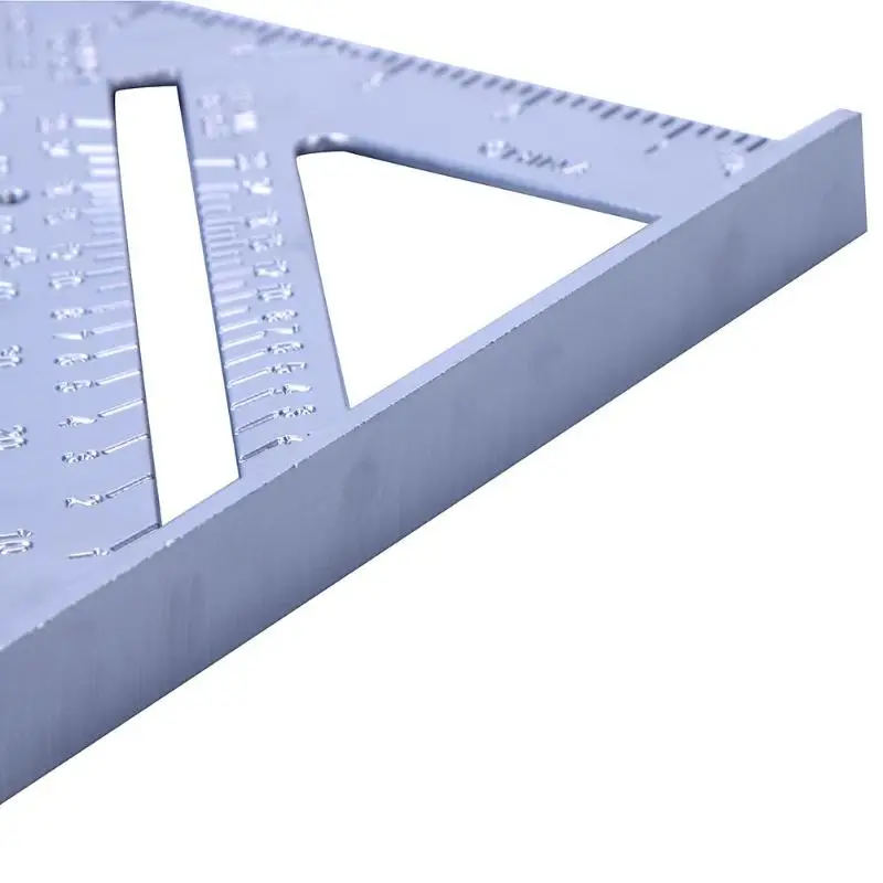 VKTECH 7 дюймов алюминиевый сплав скорость квадратный треугольник Угол транспортир три-квадрат линейка квадратный плотник линейка