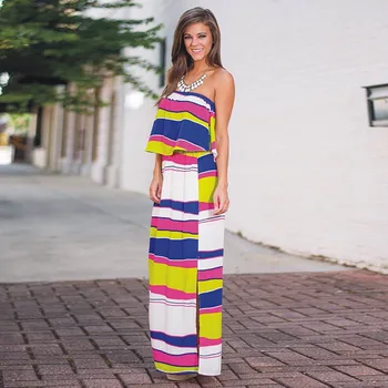 

Elegant Long Party Dresses Strapless Women Summer Dress 2019 Women Tunic Beach Dress Off Shoulder Robe Sexy Plus Size Maxi Dress