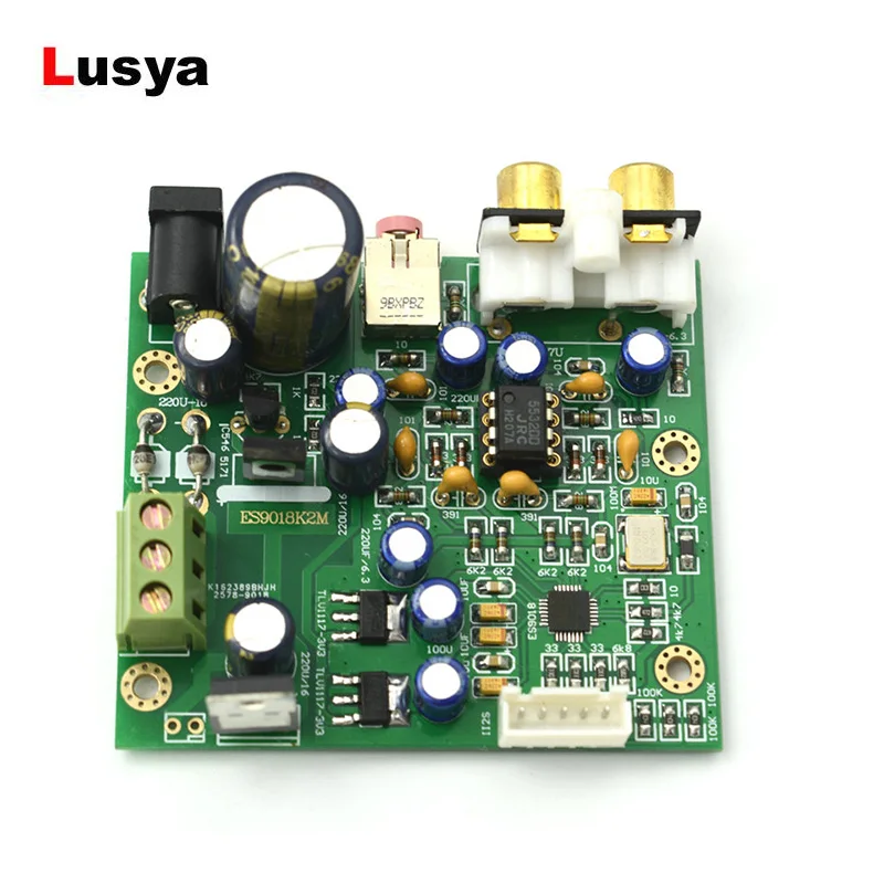 

DAC Board ES9028Q2M ES9028 I2S Input Decode Board Mill DAC Upgrade ES9018 Amplifier DIY DSD IIS-32bit 384K /DSD64 128 256 512