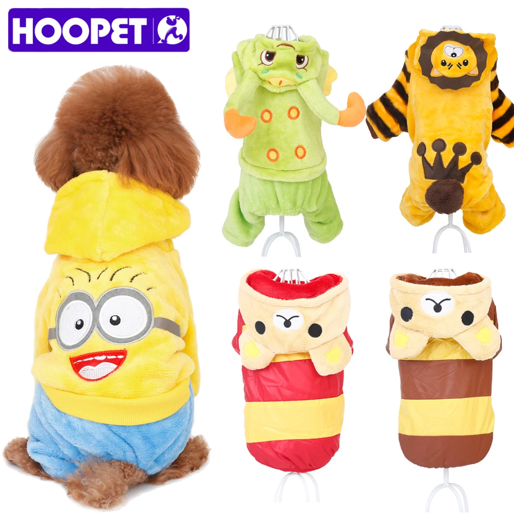 HOOPET Новая коллекция зимней одежды животное лев и медведи фланелевые для отдыха