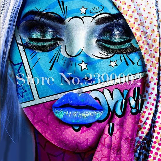 Сексуальная женщина губы 5D DIY Алмазная вышивка крестиком Алмазная вышивка, девушка Татуировка полная Мозаика из стразов дьявол украшение дома - Цвет: R
