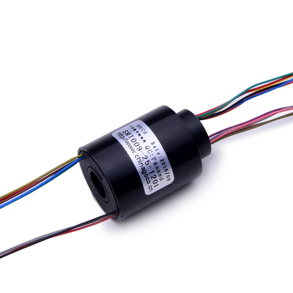 Hole Dia 9mm 12 Circuit SlipRing Conductive Slip Ring collector Slip