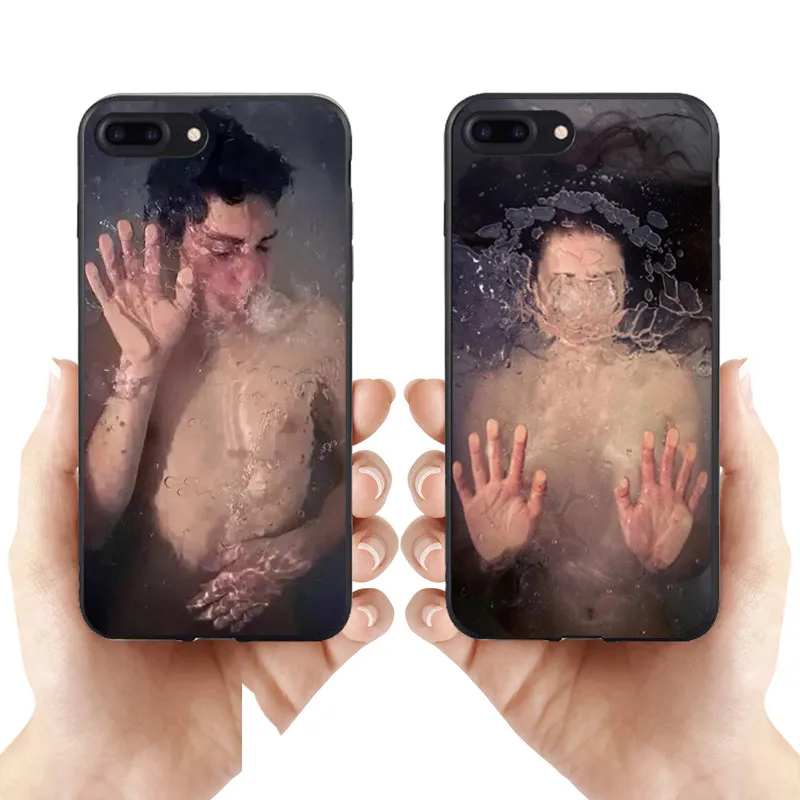 

Fashion Abstract Art Underwater Boy&Girl Cover TPU Phone Case For iPhone11 11Pro 11ProMax X XR XSMax 8 8Plus 7 6 6Plus 5 SE