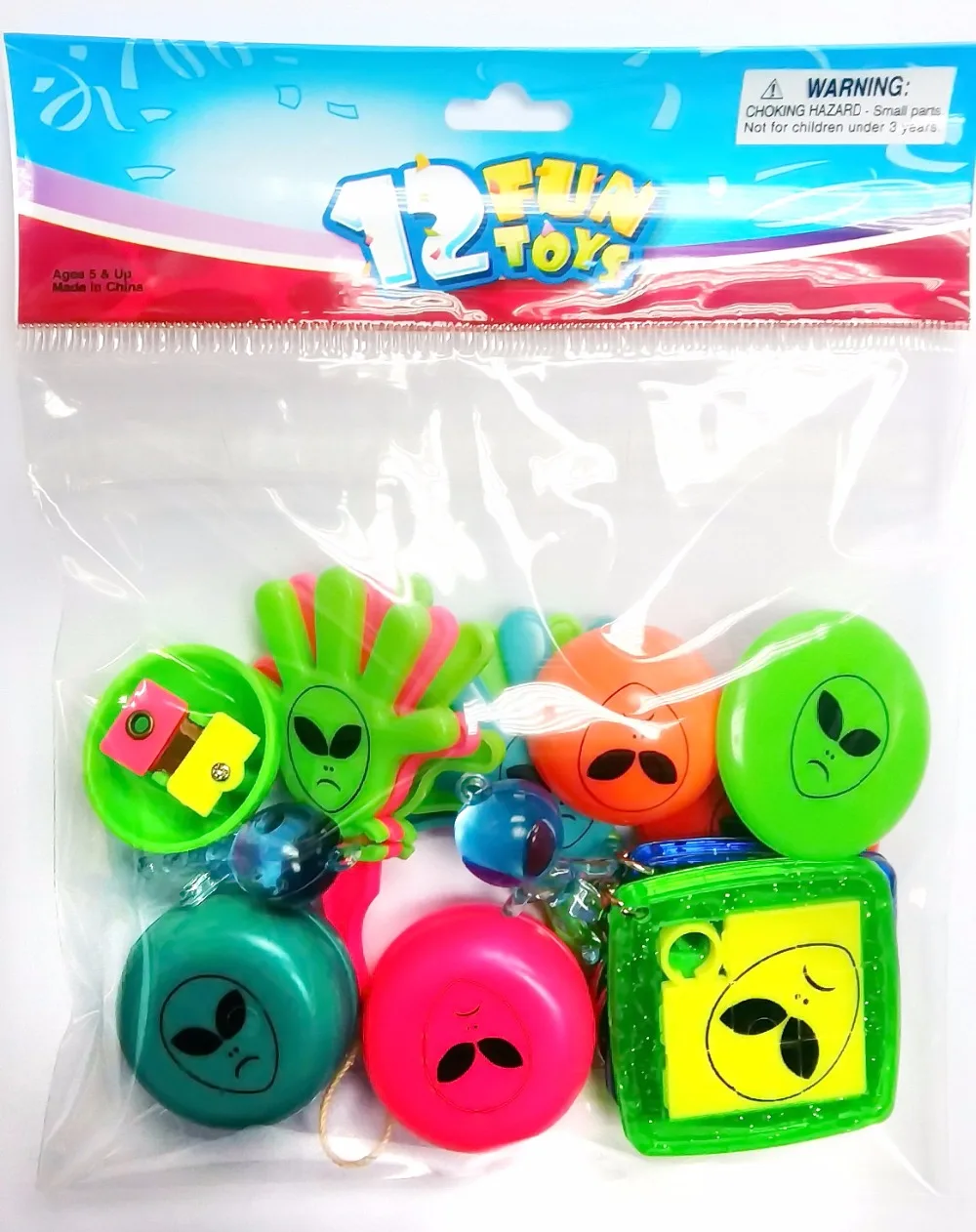 12 шт. чужой партии Игрушечные лошадки ползунок головоломки yoyo знак pinata наполнителя мешок Лут кляп День рождения сувениры подарок новинка приз торт карнавал