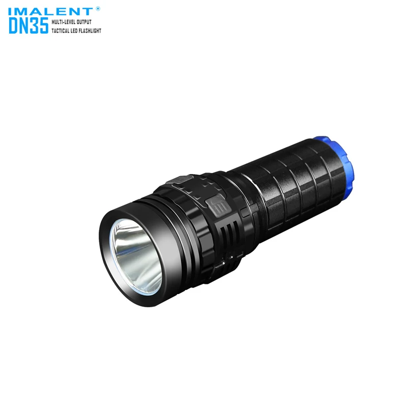 

Hot Product IMALENT DN35 2200 Lumens Long Throw Versatile USB Rechargeable LED Tactical Flashlight with Multi Output Levels