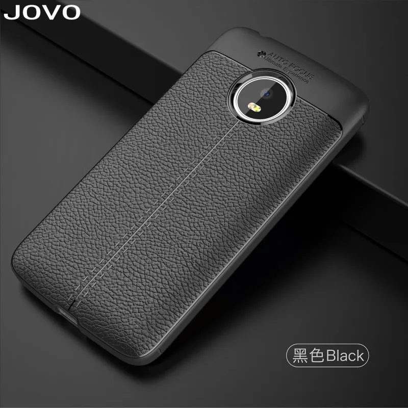Чехол JOVO для Moto G5 мягкий силиконовый чехол из ТПУ с зернистой текстурой и кожей