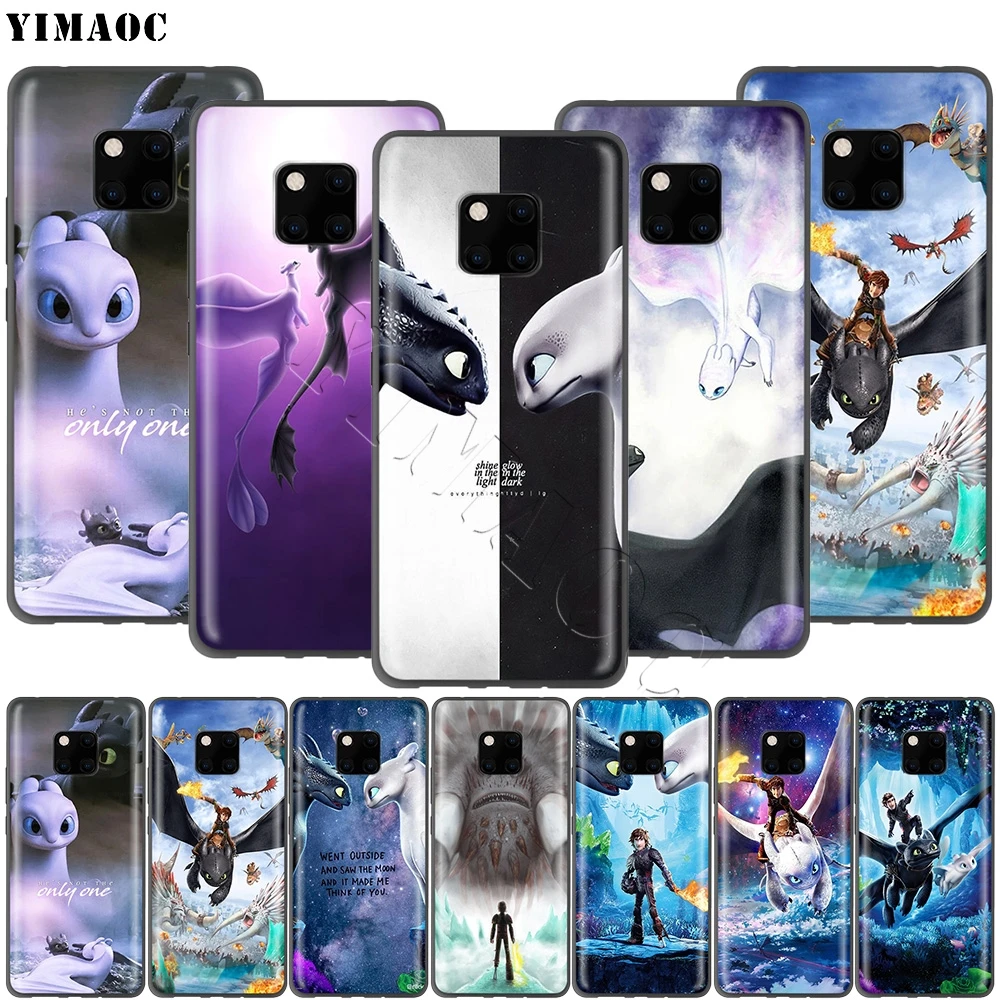 

YIMAOC Toothless How To Train Your Dragon Case for Huawei Honor Mate P smart Y7 Y9 8C 30 20 10 8x Nova 3i 3 Lite Pro Prime