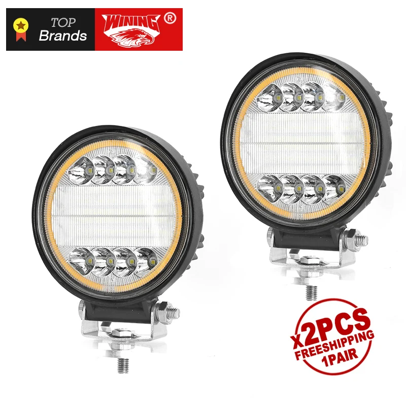 Freeshipping pair 30W LED Work Light Combo beam LED Offroad Car ATV 4WD Pickup Bus 4X4 Motorcycle Boat Amber DRL led headlights Freeshipping pair 30W LED Work Light Combo beam LED Offroad Car ATV 4WD Pickup Bus 4X4 Motorcycle Boat Amber DRL led headlights