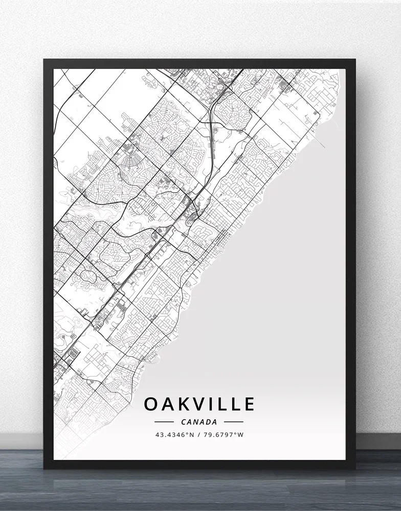 Oakville Oshawa Оттава Квебек Ричмонд Саскатун Шербрук ст-Катаринс Суррей карта канады