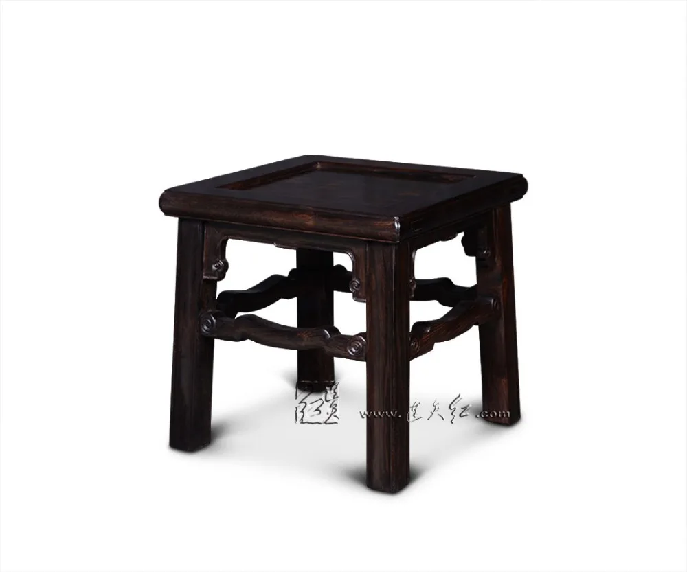 Мебель для дома открытый сад Досуг чайный стол 5 шт. набор столик для еды и маленьких табуретов гостиная Классическая палисандр антикварная