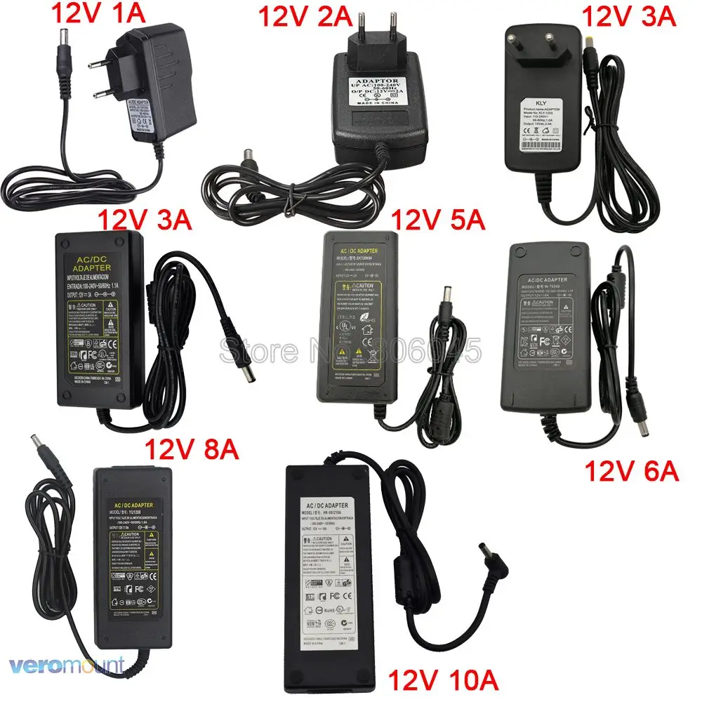 All 12V Power Adapters