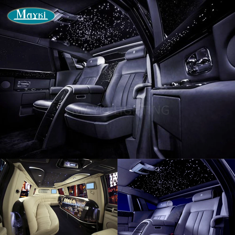 Maykit Limousine Star потолочный светильник с 6 Вт Rgb светодиодный светильник 200 нитей 1,0 мм потолочный светильник s для Volare Zastava Wrangler