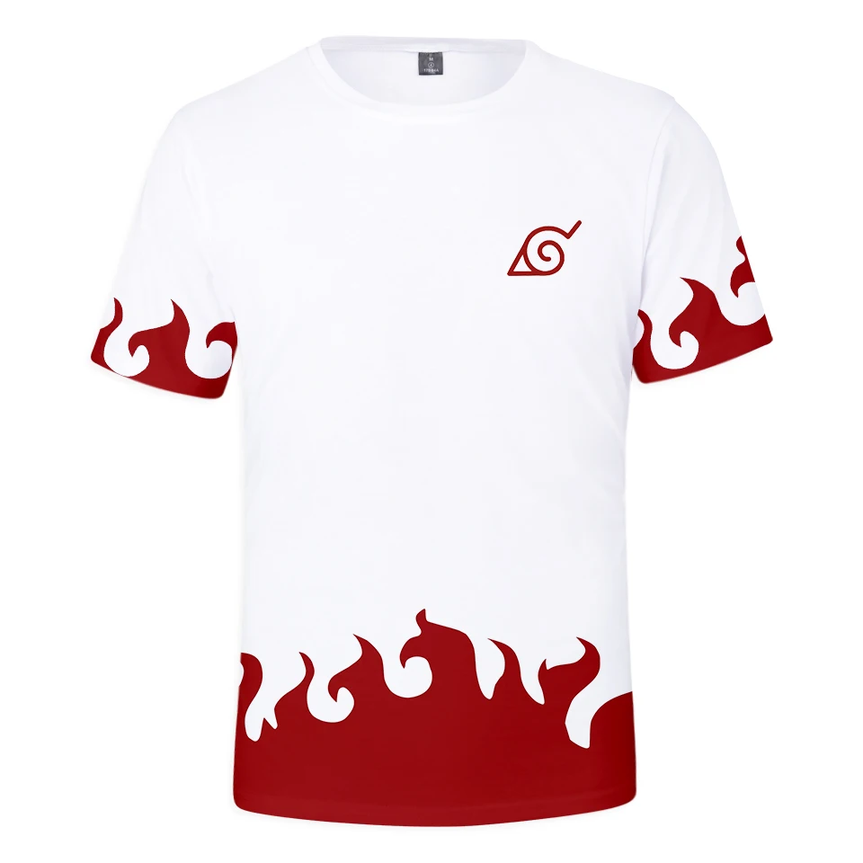 

2018 Hot Naruto Namikaze Minato 3D t shirt Men/women Fashion Hot Animation Naruto 3D Print Men's t shirt Clothes