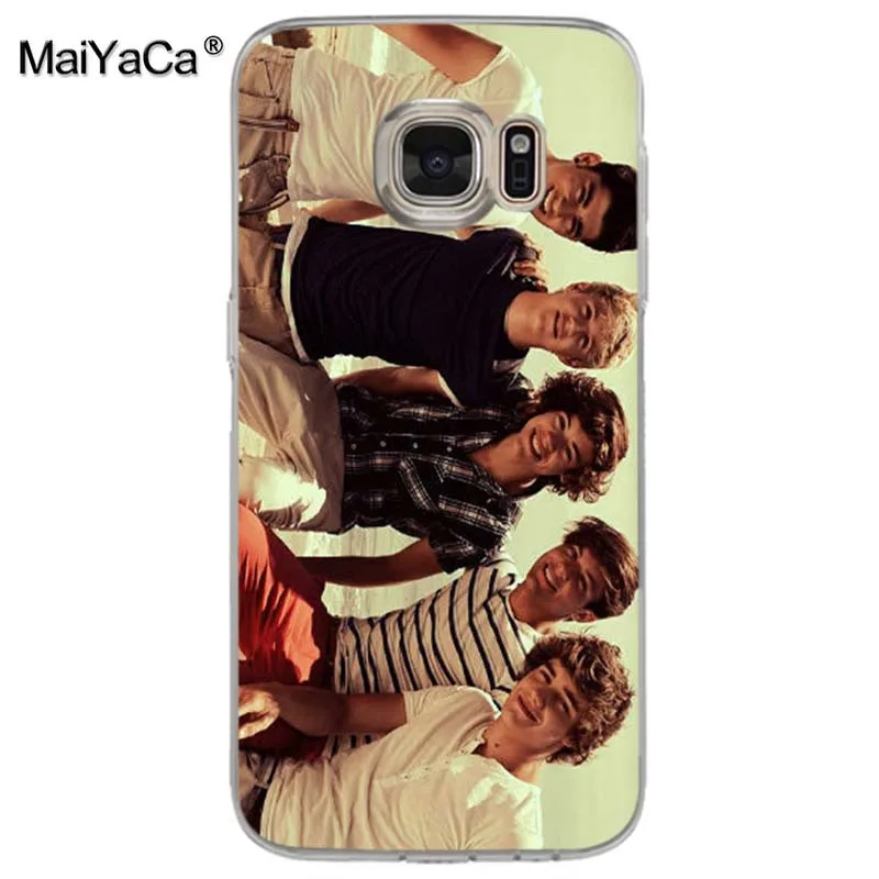 MaiYaCa One Direction новые персонализированные аксессуары для телефонов чехол samsung galaxy s7